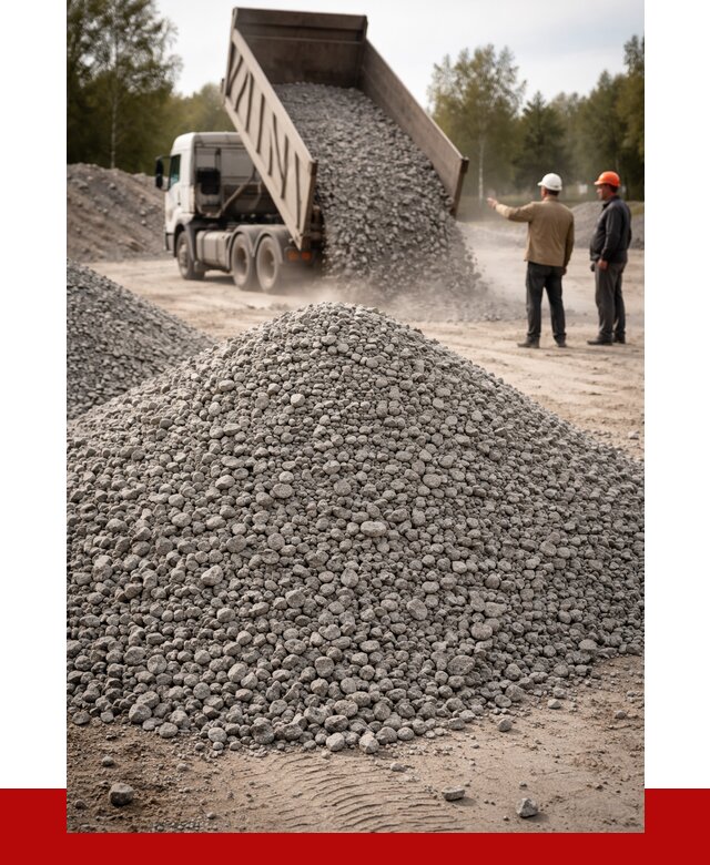 Гранитный щебень фракция 0-5 в Прохладном от 3142 руб ПРОНЕРУДПрх