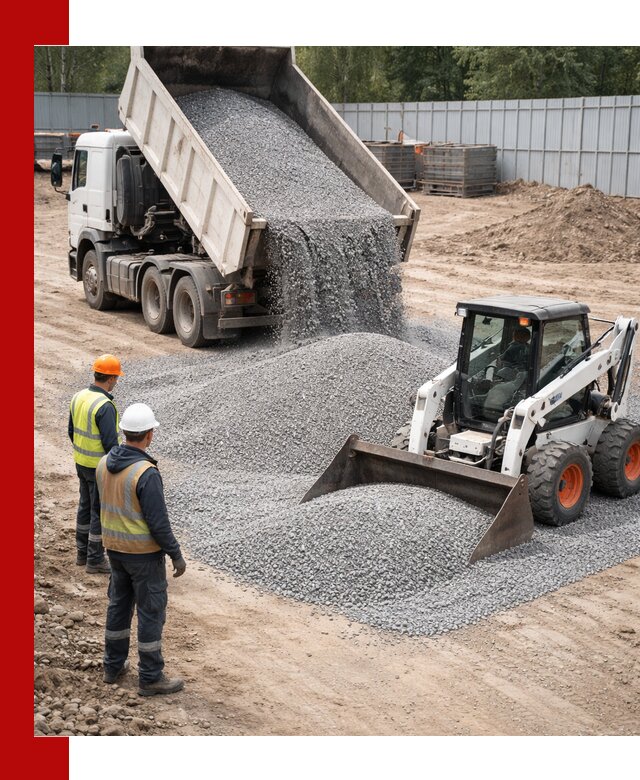 Доставка и продажа гранитного щебня фракции 0-5 в Прохладном