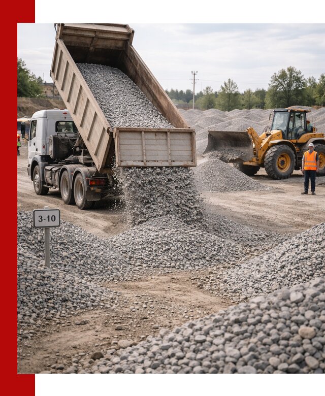 Гранитный щебень фракции 3–10: доставка и продажа в Прохладном