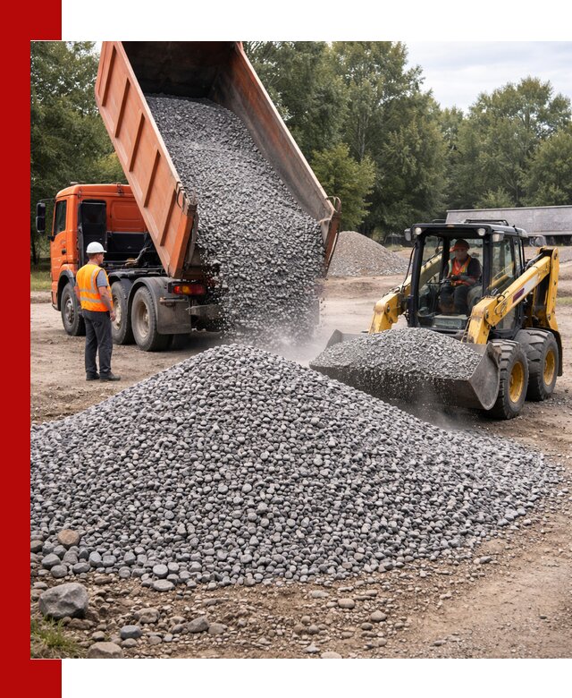 Купить гранитный щебень фракции 5–10 в Прохладном с доставкой