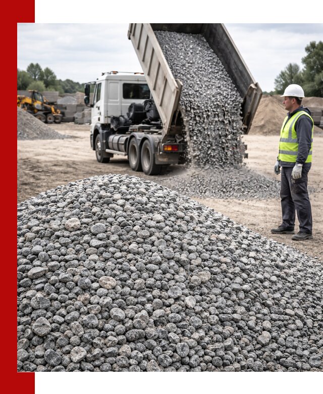 Доставка и продажа гранитного щебня фракции 5-20 в Прохладном