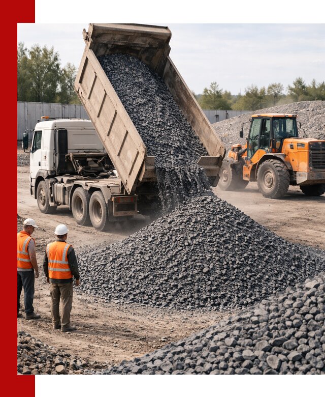 Доставка и продажа щебня габбро-диабаза в Прохладном