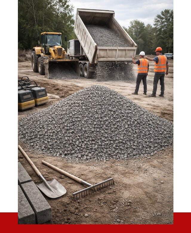 Гравийный щебень купить в Прохладном от 2383 р. ПРОНЕРУДПрх
