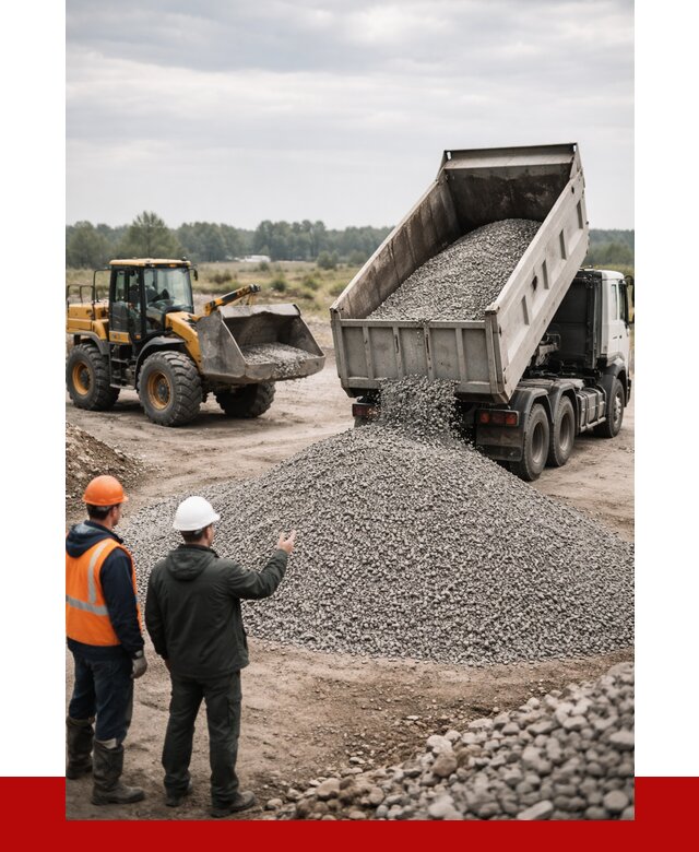 гравийный щебень фракция 3-10 в Прохладном от 3467 р. ПРОНЕРУДПрх