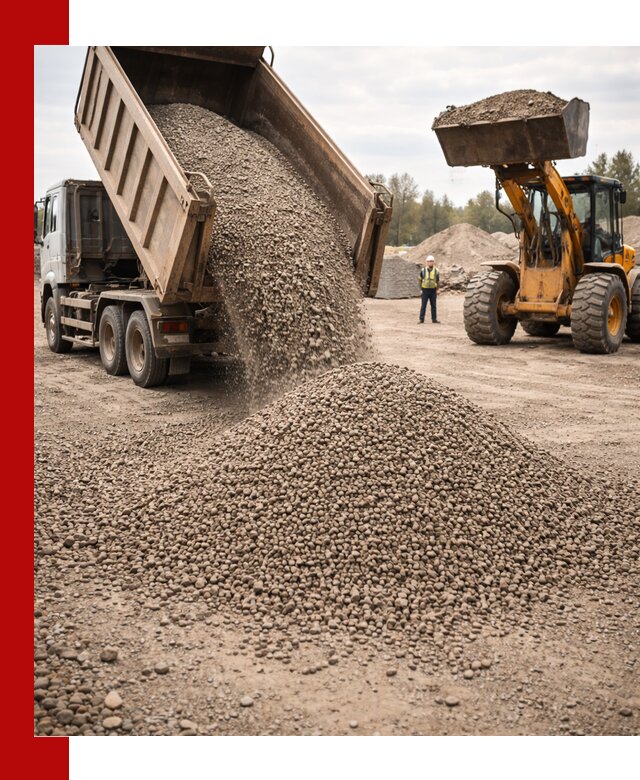 Гравийный щебень фракция 3–10 с доставкой в Прохладном
