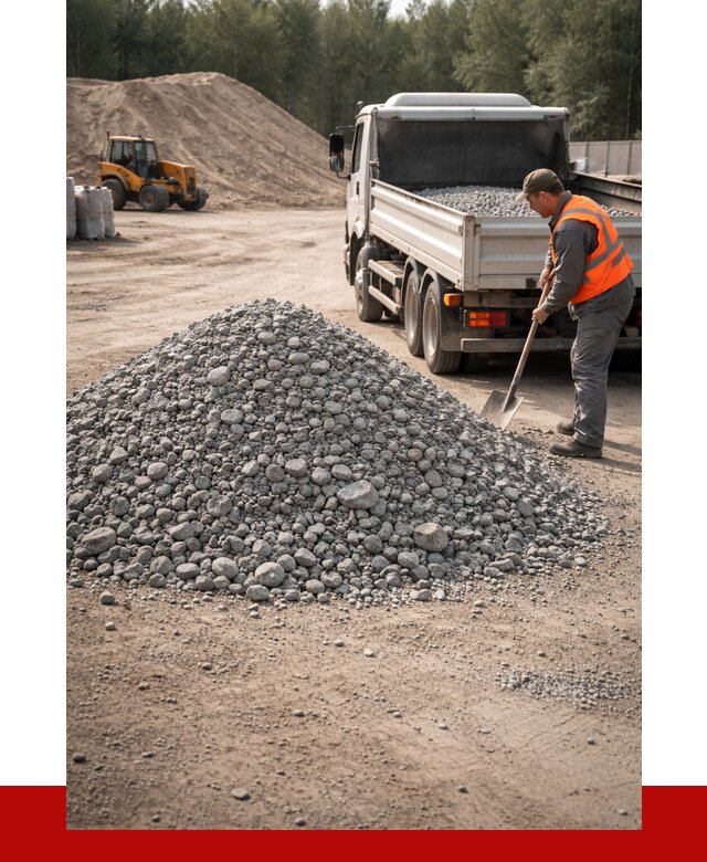 Гравийный щебень фракция 5-10 в Прохладном от 2383 р. | ПРОНЕРУДПрх