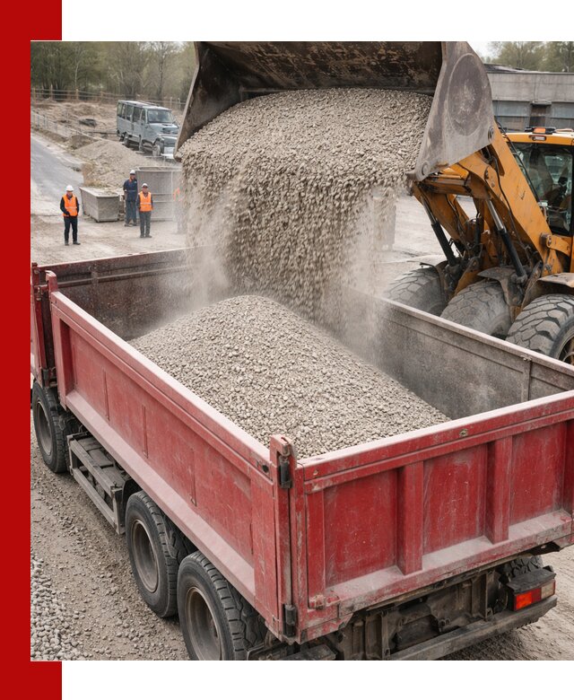 Купить известняковый щебень фракции 0-5 с доставкой в Прохладном