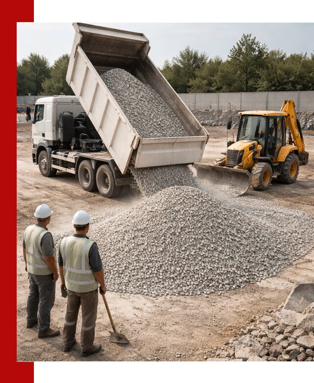 Купить известняковый щебень фракции 5–10 мм с доставкой в Прохладном