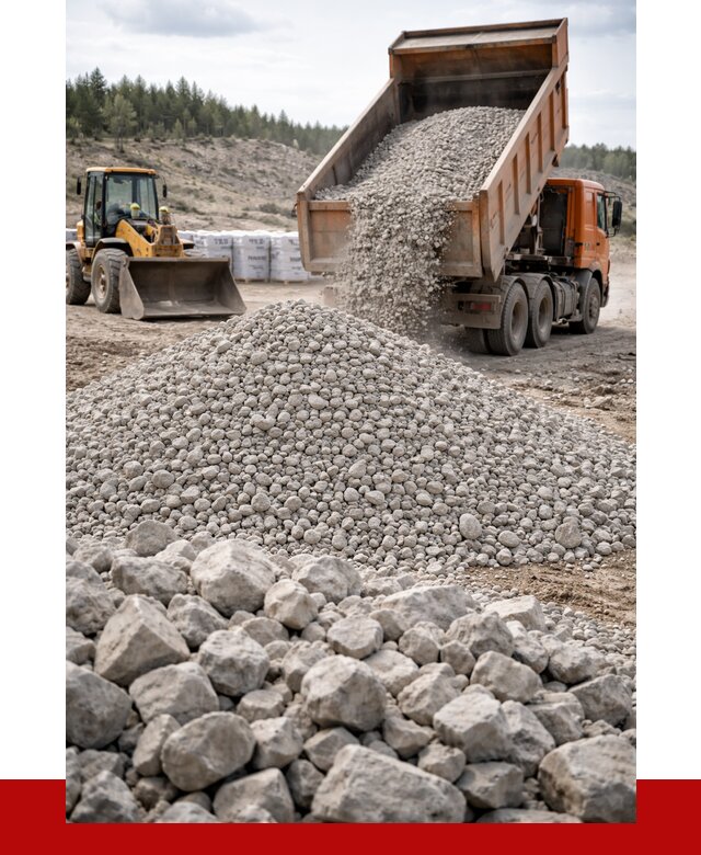 Доломитовый щебень фр. 20-40 в Прохладном от 4550 р. | ПРОНЕРУДПрх