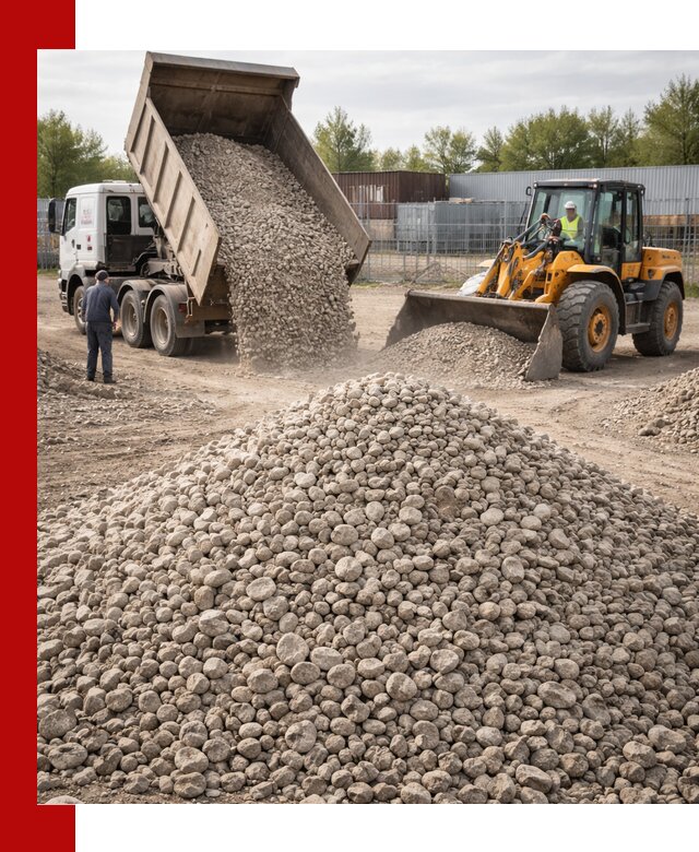 Доломитовый щебень фракции 20–41 с доставкой в Прохладном