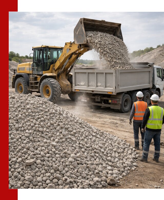 Доломитовый щебень фракция 40–71 доставка и продажа в Прохладном