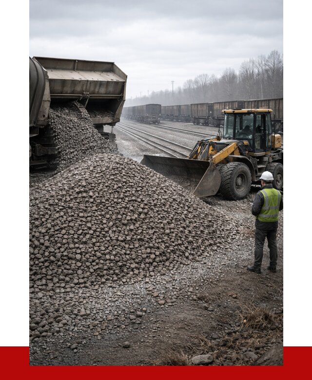 Купить железнодорожный щебень в Прохладном от 3033 р. | ПРОНЕРУДПрх