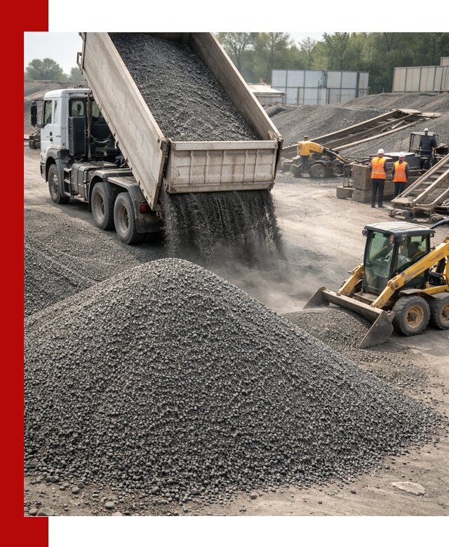 Вторичный щебень фракция 0–5 с доставкой в Прохладном
