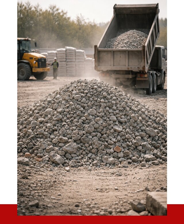 Вторичный щебень фракция 70-150 в Прохладном от 1517 р. | ПРОНЕРУДПрх