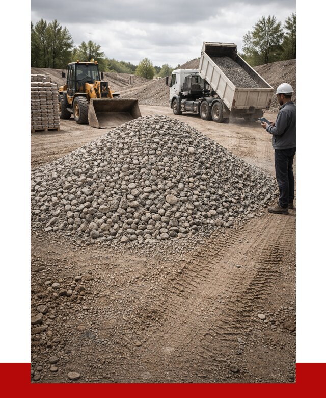 Купить бетонный щебень в Прохладном, от 3467 р. ПРОНЕРУДПрх