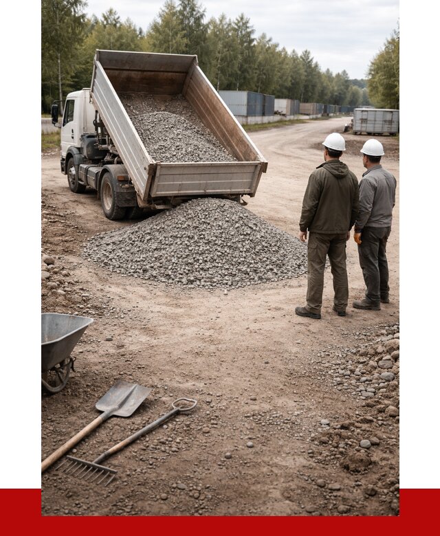 Бетонный щебень фракция 5-20 в Прохладном от 3467 р., ПРОНЕРУДПрх