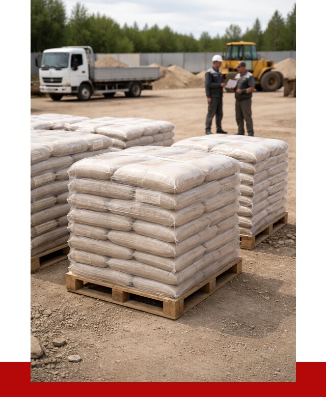 Карьерный песок в мешках в Прохладном от 1300 р. - ПРОНЕРУДПрх