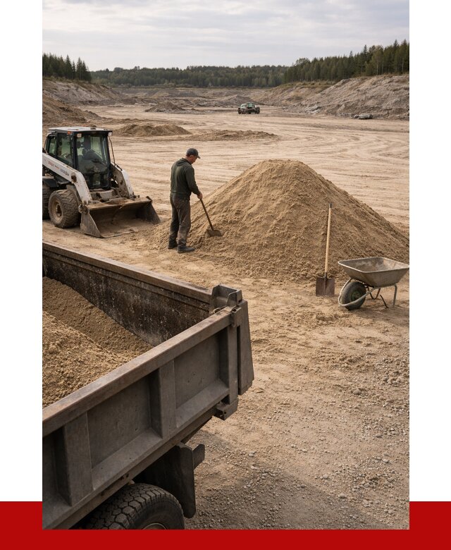 Карьерный песок среднезернистый в Прохладном, от 2383 р. ПРОНЕРУДПрх