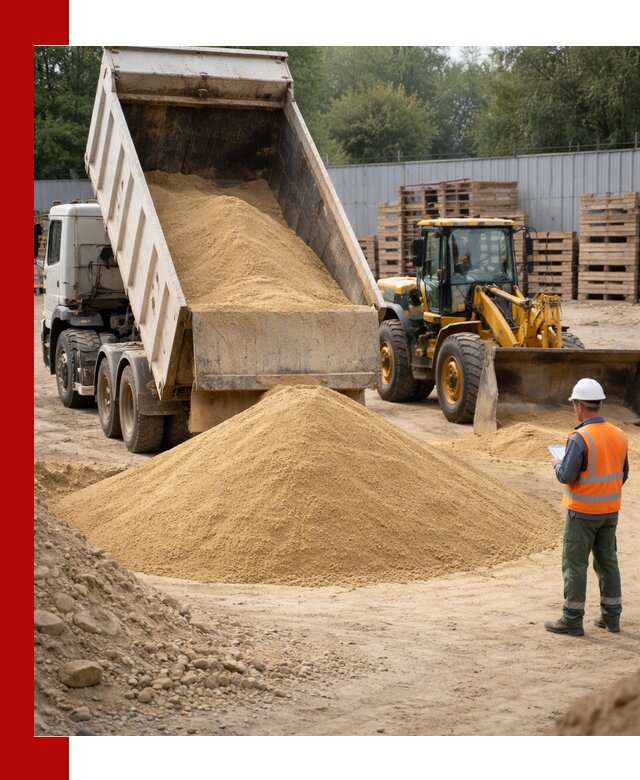 Доставка карьерного мелкозернистого песка в Прохладном