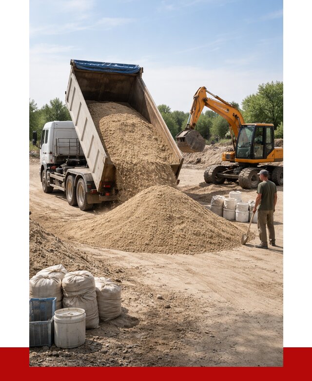 Купить речной песок в Прохладном от 1300 р. за куб | ПРОНЕРУДПрх