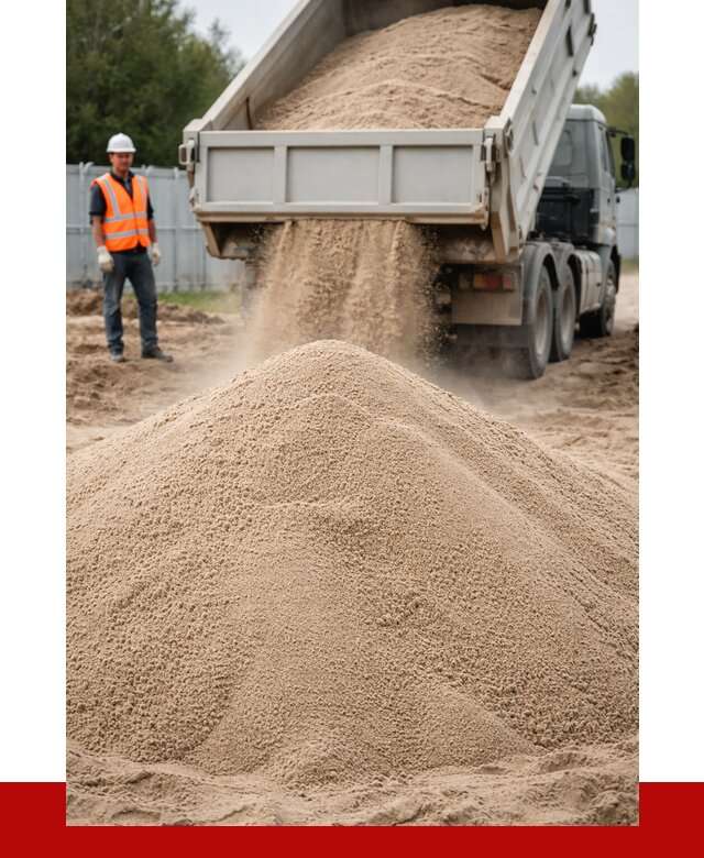 Купить сеяный песок с доставкой в Прохладном от 2383 р ПРОНЕРУДПрх