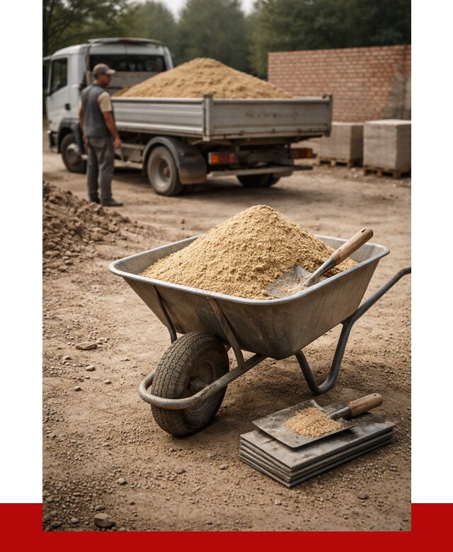 Песок для кладки в Прохладном с доставкой от 2383 р. | ПРОНЕРУДПрх