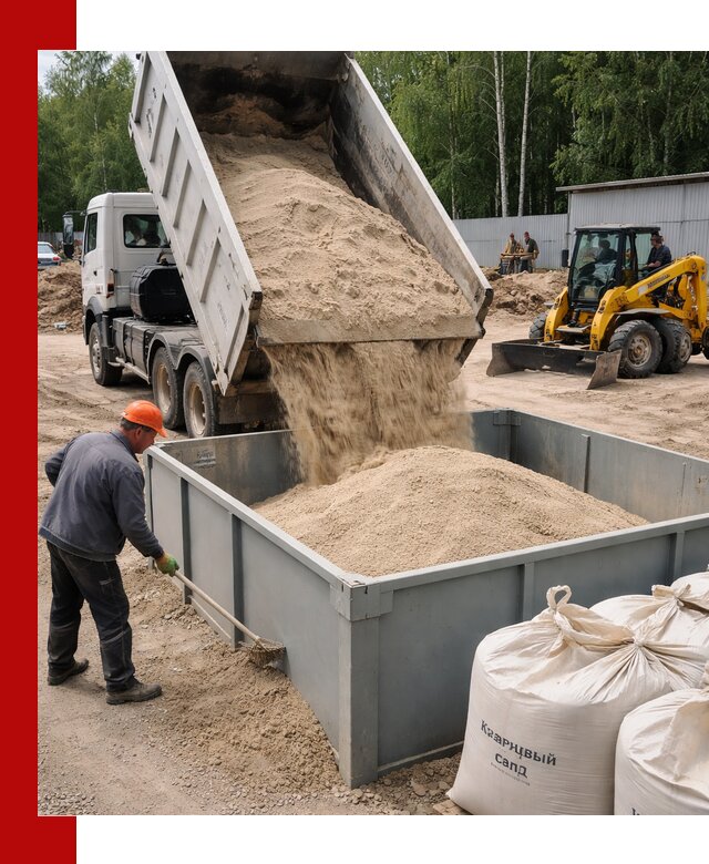 Кварцевый песок для фильтра в Прохладном — доставка и качество