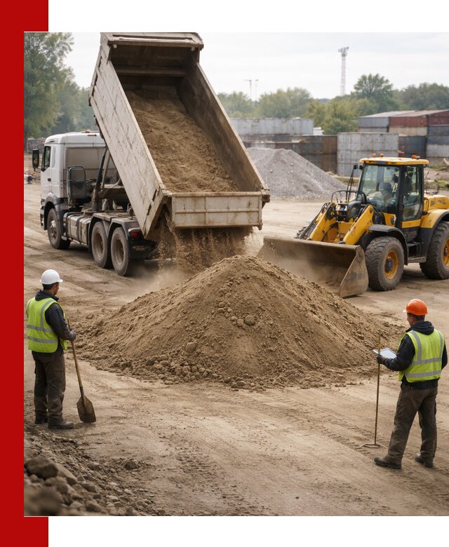 Доставка и продажа пескогрунта оптом и в розницу в Прохладном