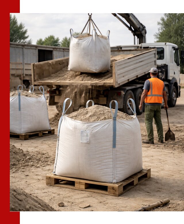 Доставка песка в биг бег в Прохладном быстро и без лишних хлопот