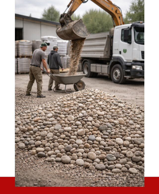 Галька декоративная в Прохладном от 3467 р. за куб | ПРОНЕРУДПрх