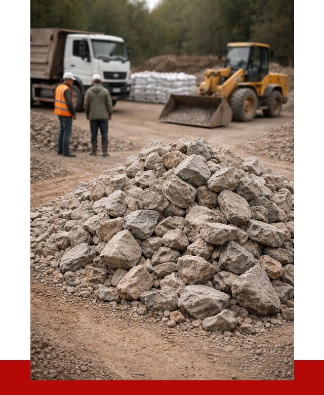 Купить бутовый камень с доставкой в Прохладном от 2492 р. | ПРОНЕРУДПрх