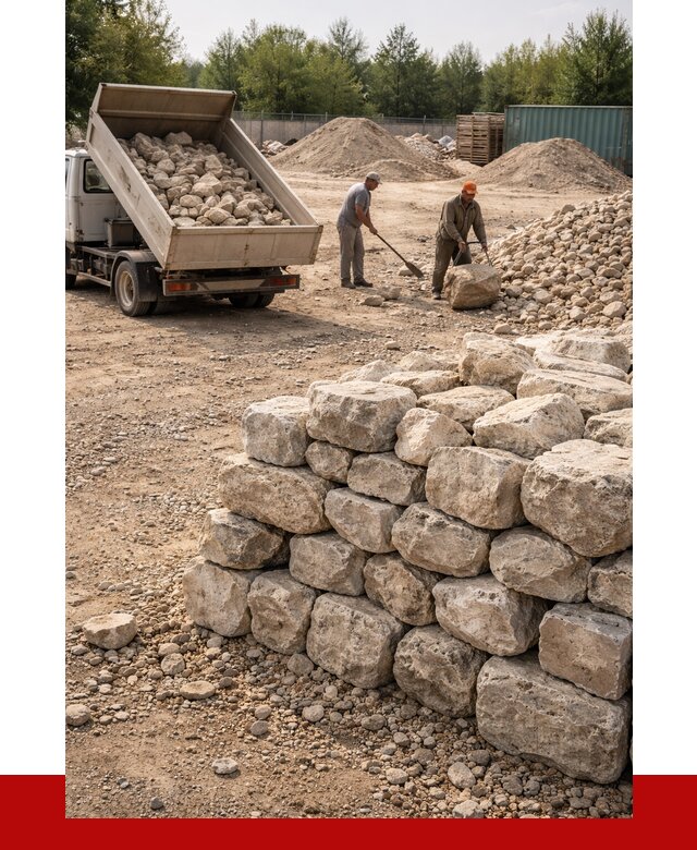 Бутовый камень известняковый в Прохладном от 4550 р. | ПРОНЕРУДПрх