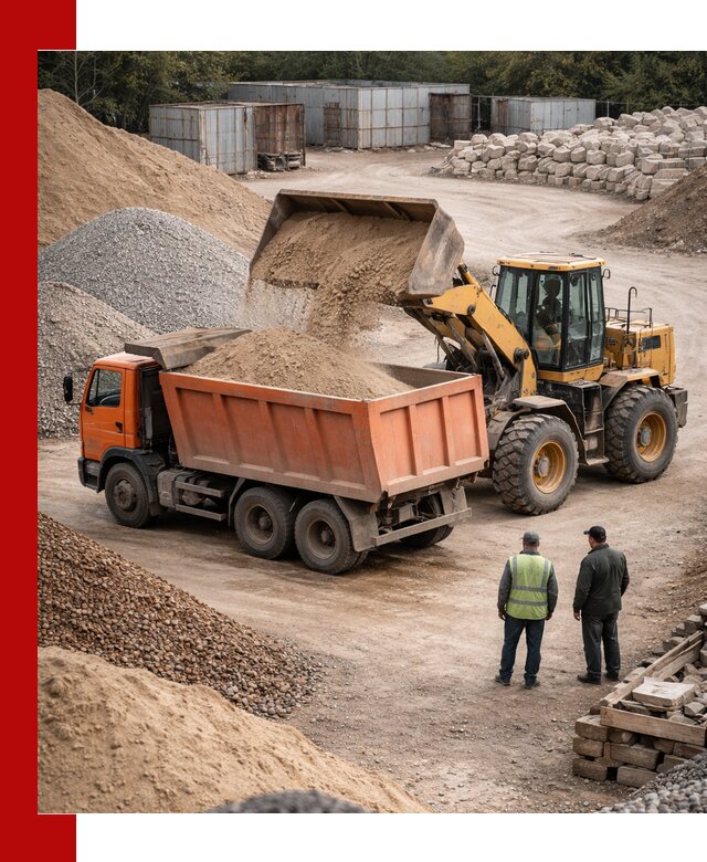 Доставка сыпучих смесей и смесей для стройки в Прохладном