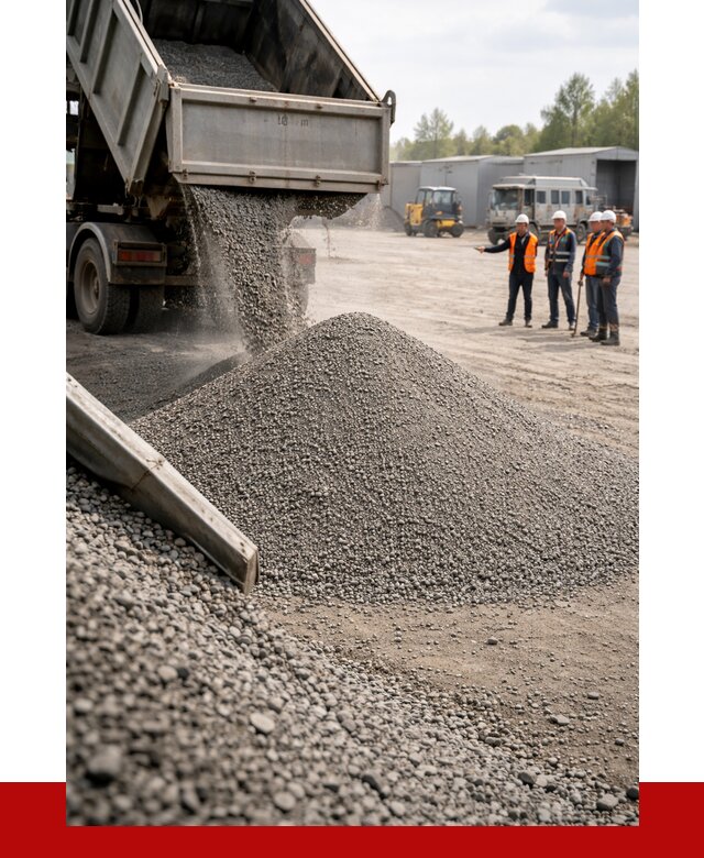 Гравийный отсев 0-5 в Прохладном от 1300 р. с доставкой | ПРОНЕРУДПрх