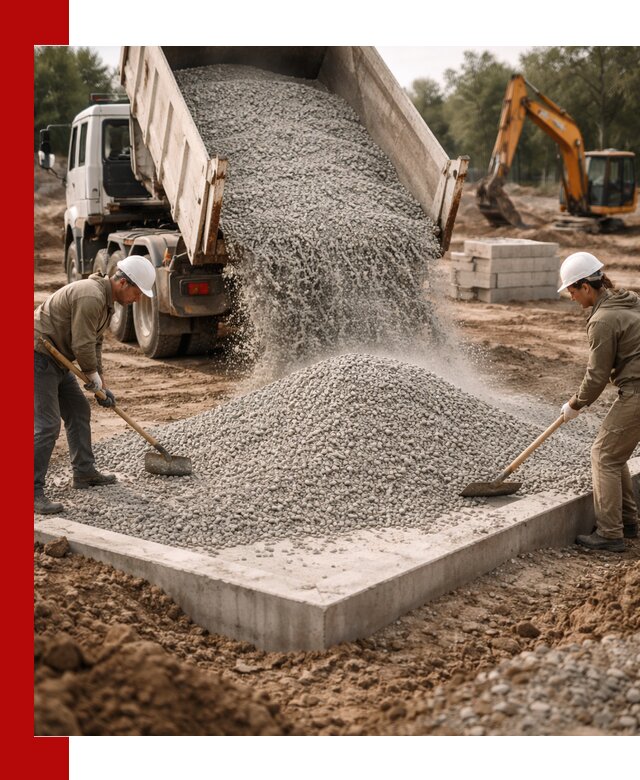 Доставка и продажа отсева для бетона в Прохладном