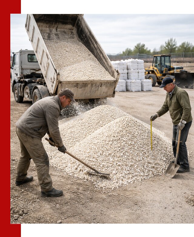 Мраморная крошка с доставкой и разгрузкой в Прохладном