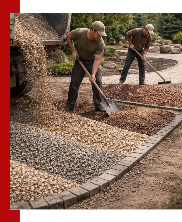 Декоративная крошка для ландшафта в Прохладном — продажа и доставка