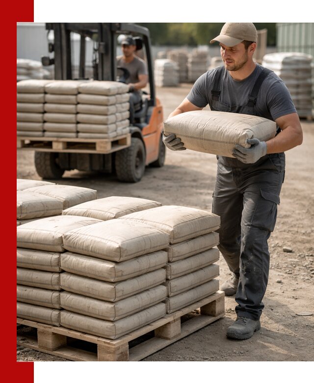 Доставка цемента в мешках оптом и в розницу в Прохладном