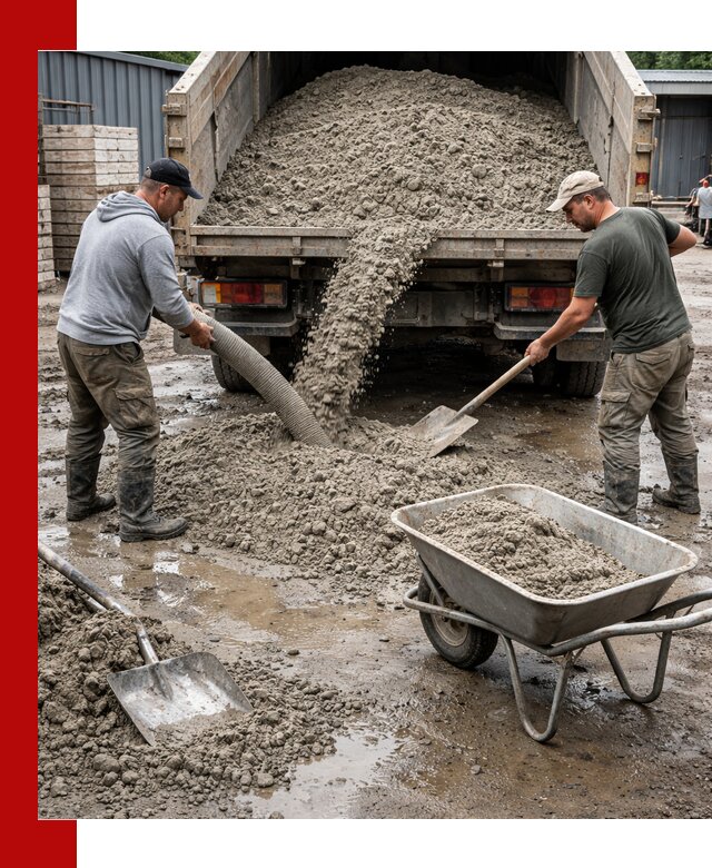 Цементно-песчаная смесь М150 доставка в Прохладном