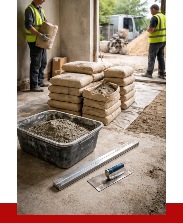 Купить сухую смесь для стяжки в Прохладном от 4875 р. | ПРОНЕРУДПрх