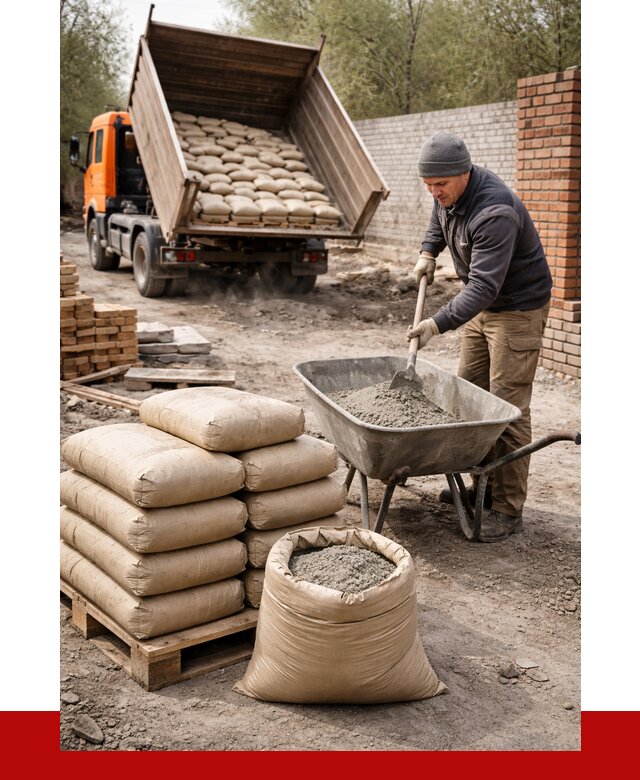 Купить сухую смесь для кладки в Прохладном от 1300 р. | ПРОНЕРУДПрх