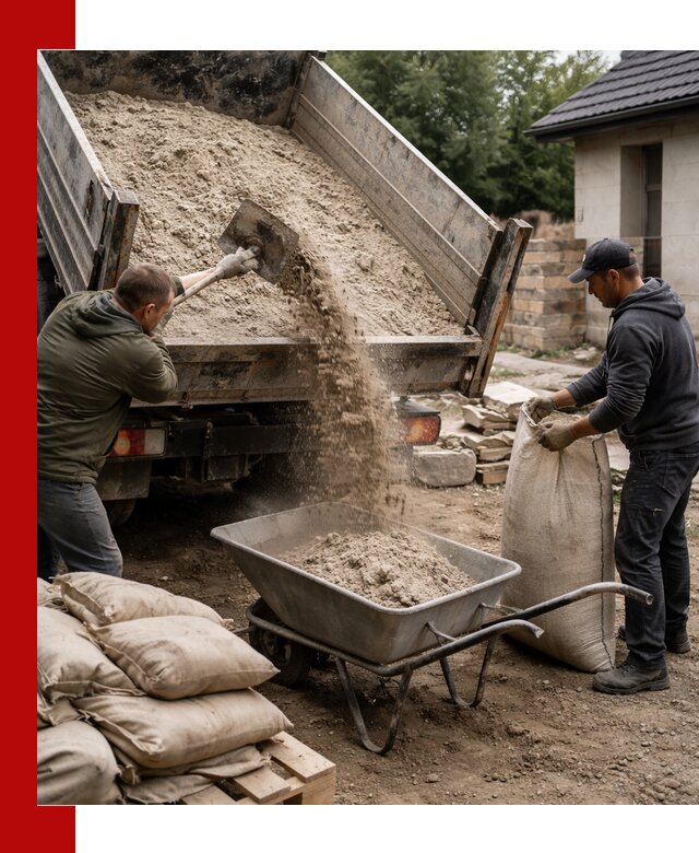 Качественная сухая смесь для кладки с доставкой в Прохладном