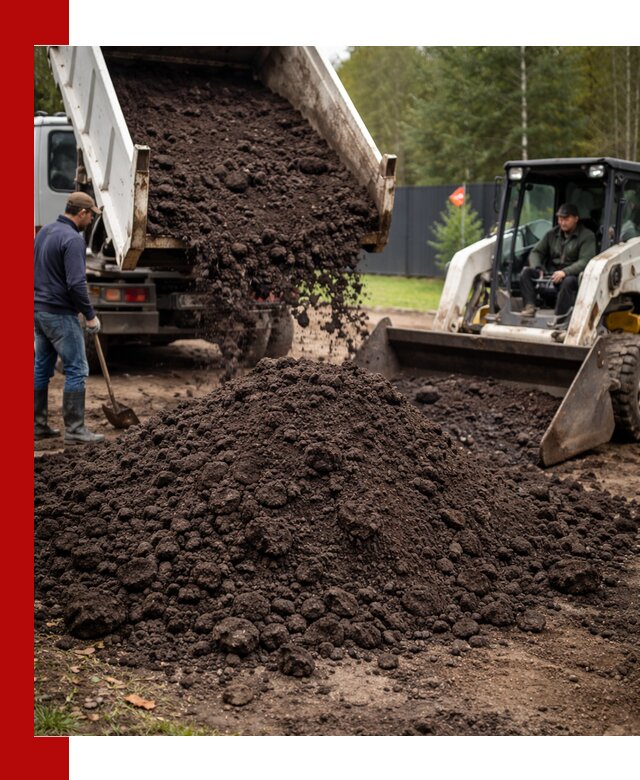 Плодородный грунт с доставкой в Прохладном для садов и огородов