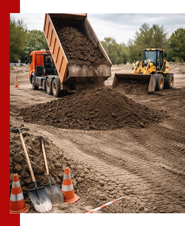 Поставка и доставка планировочного грунта в Прохладном