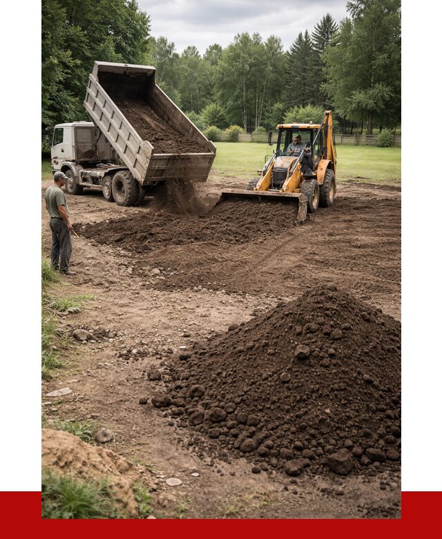 Грунт для выравнивания участка в Прохладном от 1300 р. | ПРОНЕРУДПрх