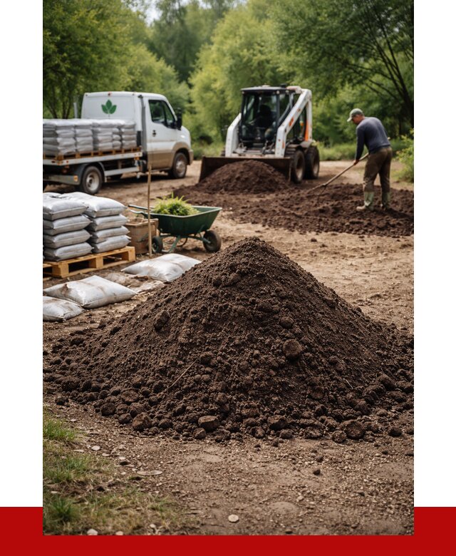 Грунт для озеленения с доставкой в Прохладном от 1950 р. | ПРОНЕРУДПрх
