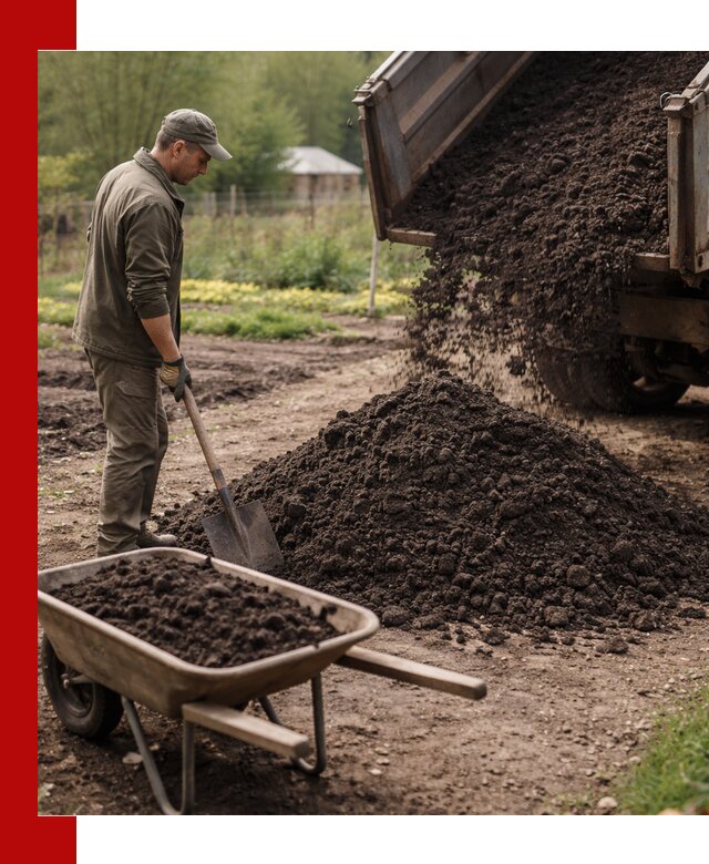 Доставка качественной земли для огорода в Прохладном