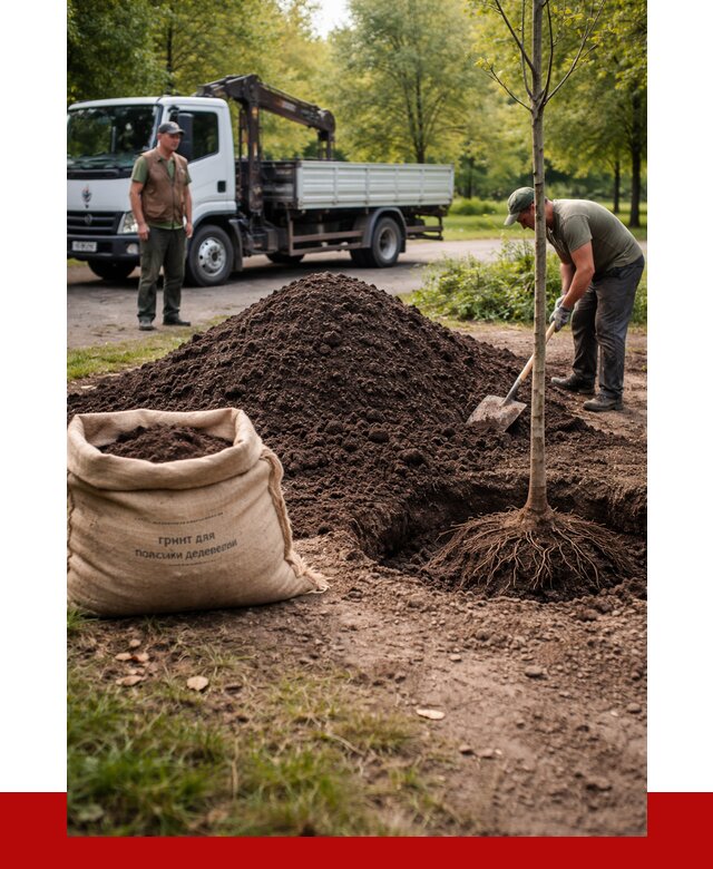 Грунт для посадки деревьев в Прохладном от 1300 р. | ПРОНЕРУДПрх