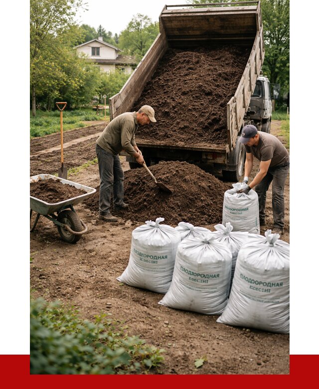 Плодородная смесь в Прохладном от 4550 р./куб с доставкой | ПРОНЕРУДПрх