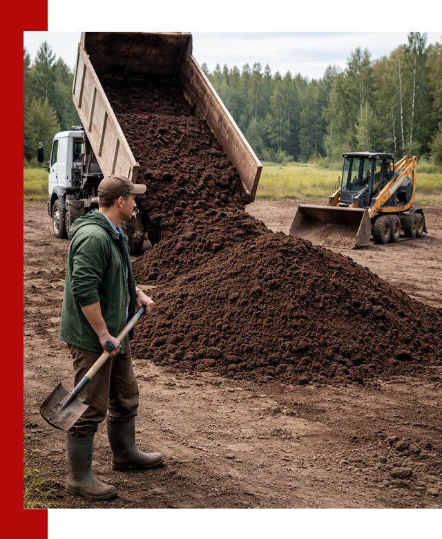 Купить верховой торф с доставкой в Прохладном для садоводства и растений